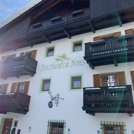Bachlaufen Haus Aparthotel Sexten Exteriör bild