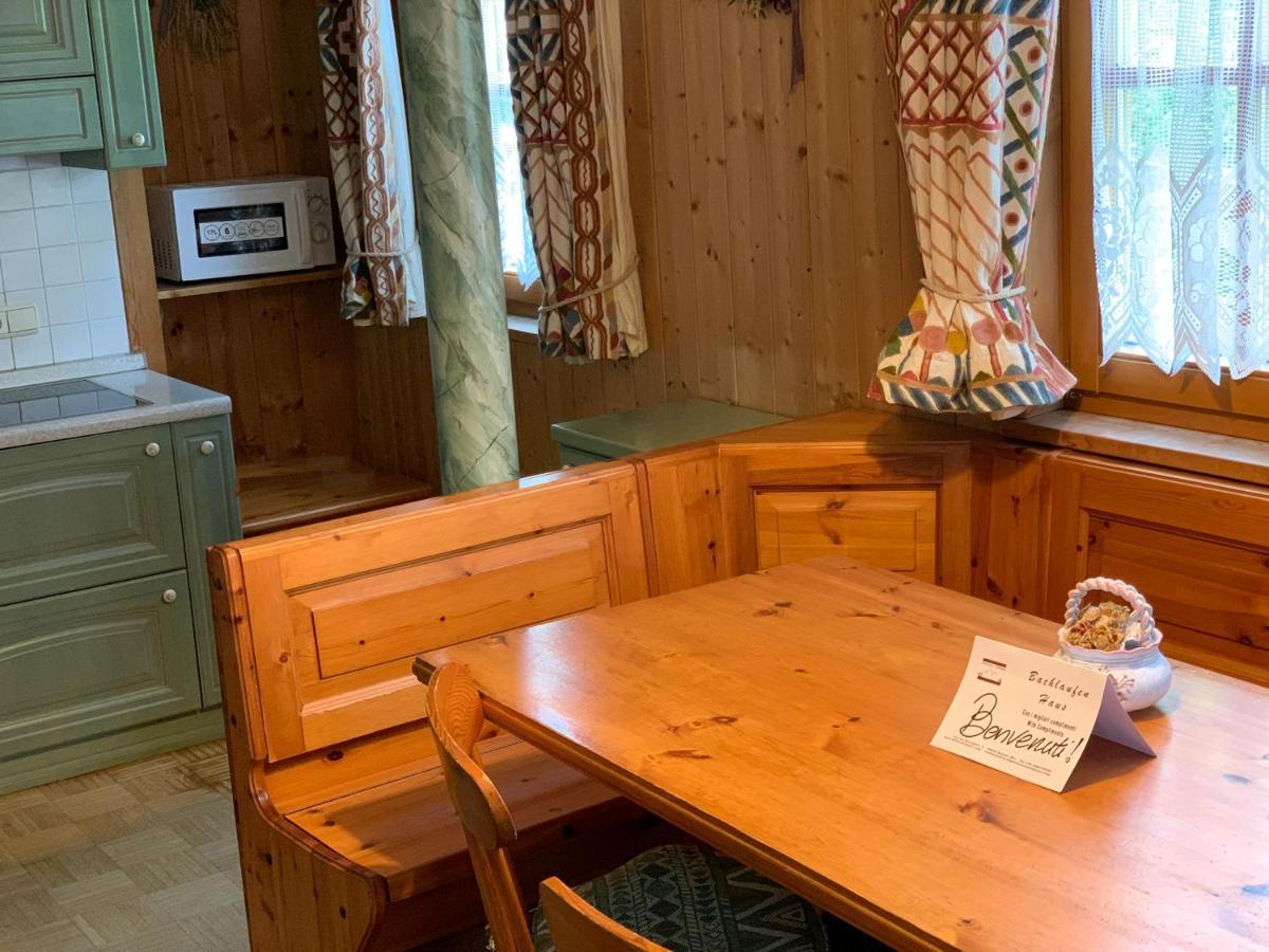Bachlaufen Haus Aparthotel Sexten Exteriör bild
