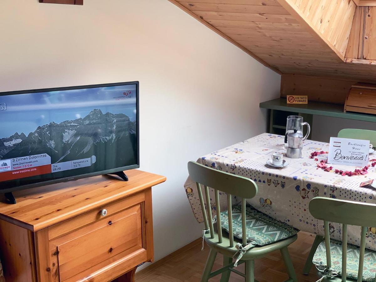 Bachlaufen Haus Aparthotel Sexten Exteriör bild