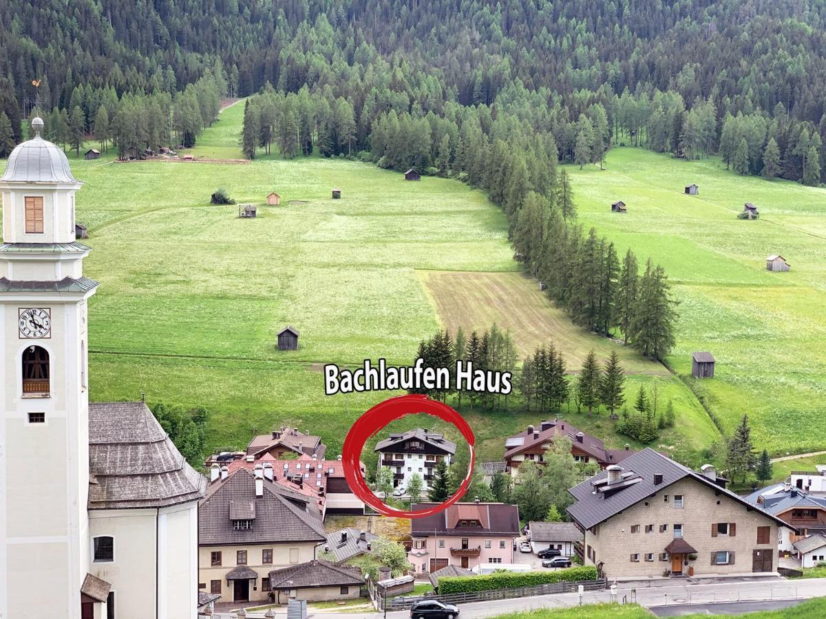Bachlaufen Haus Aparthotel Sexten Exteriör bild